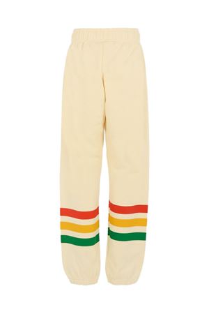 pantalone in cotone bianco MINI RODINI KIDS | 2573013811OFFWHITE